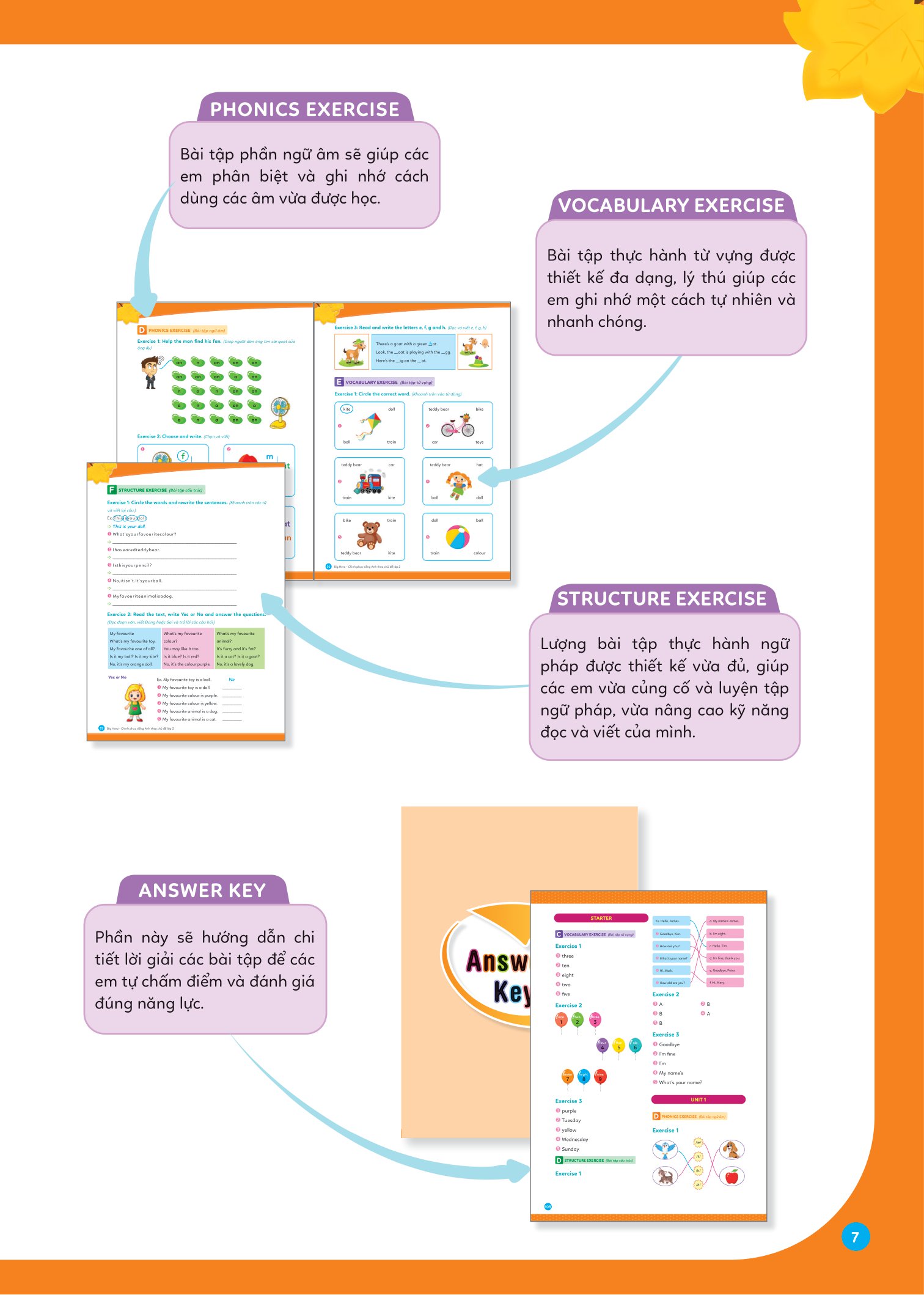 big hero - chinh phục tiếng anh theo chủ đề lớp 2