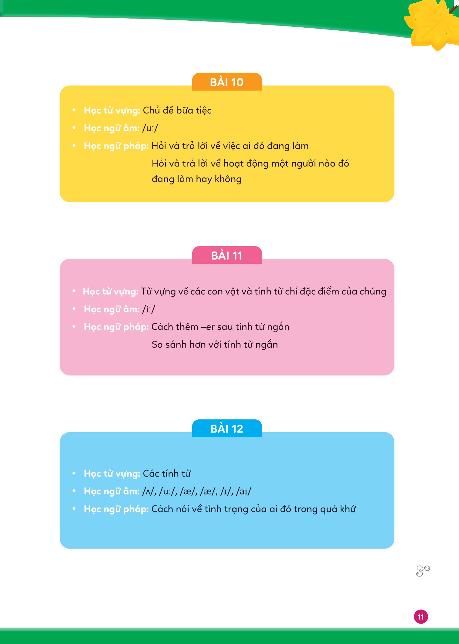 big hero chinh phục tiếng anh theo chủ đề lớp 3