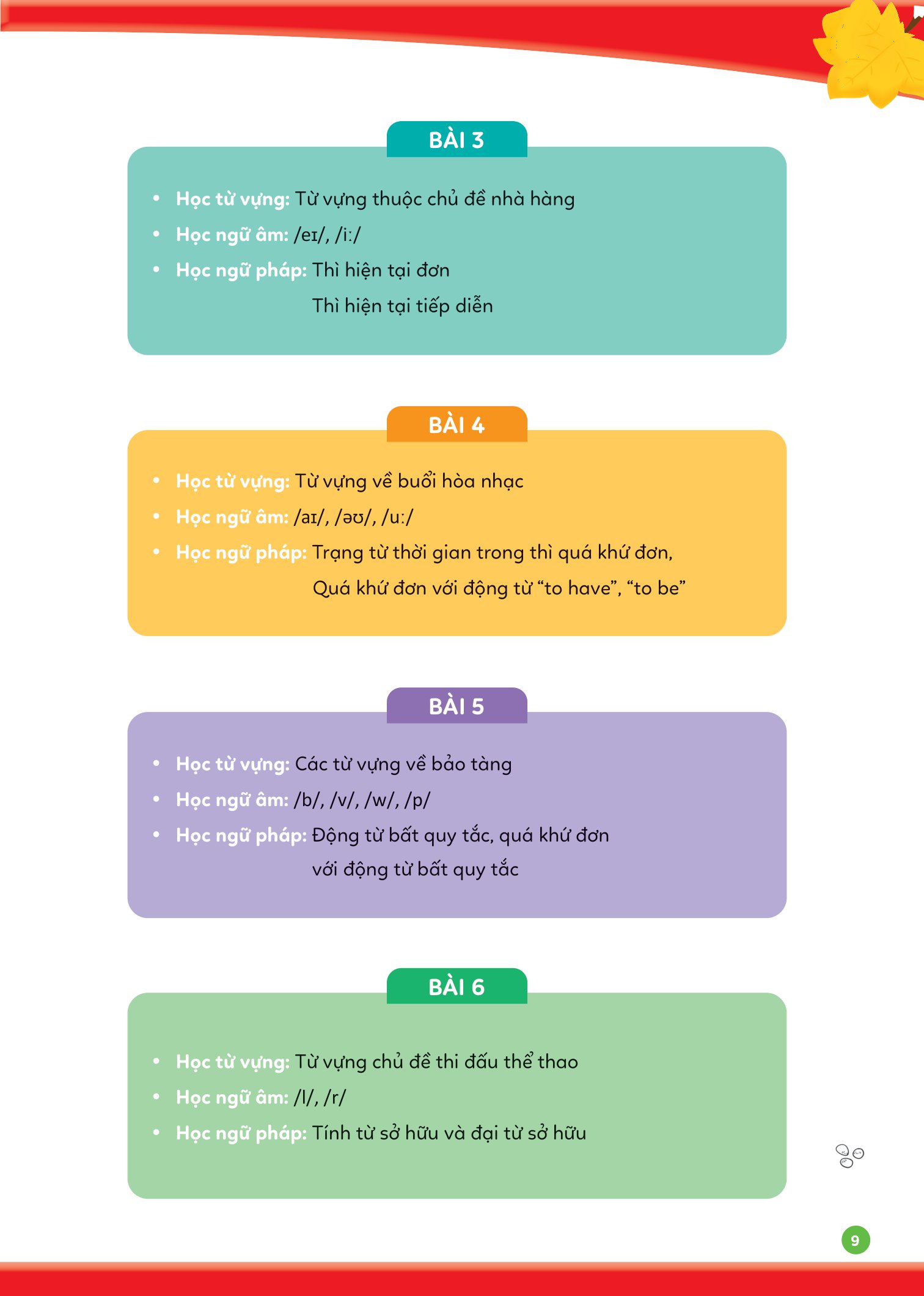 big hero chinh phục tiếng anh theo chủ đề lớp 5