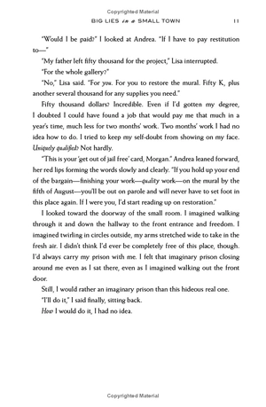 big lies in a small town