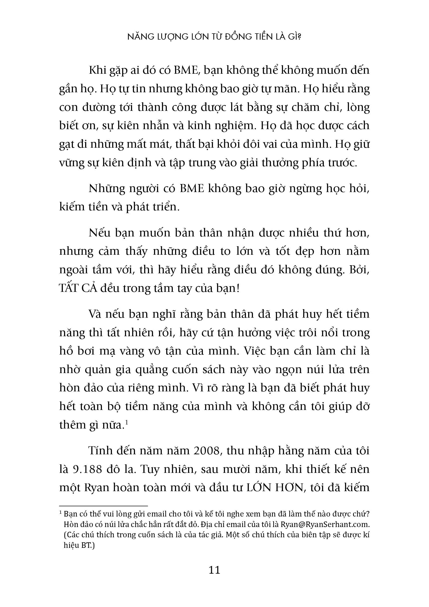 big money energy - năng lượng lớn từ đồng tiền