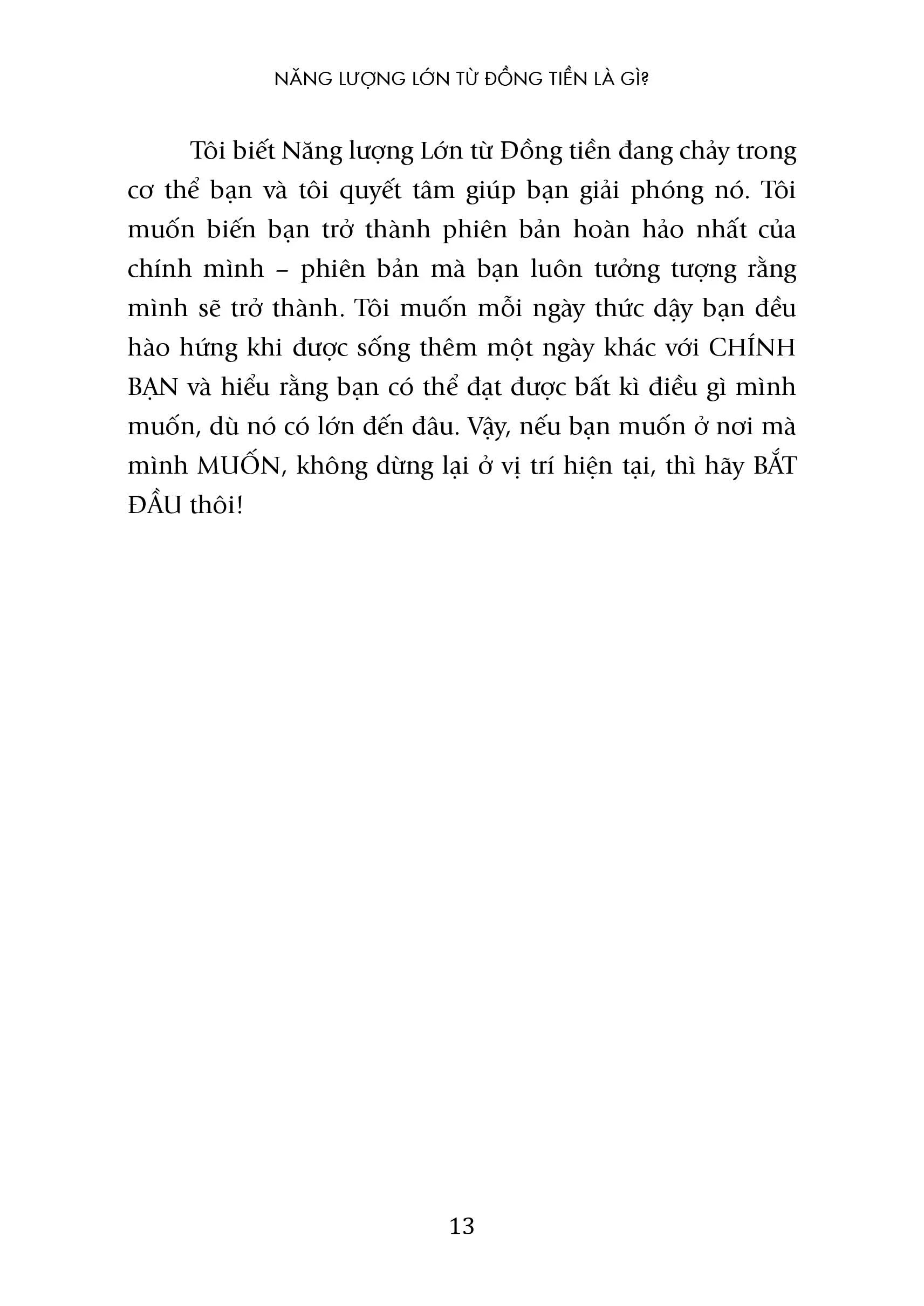 big money energy - năng lượng lớn từ đồng tiền