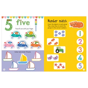 big stickers for little hands 123