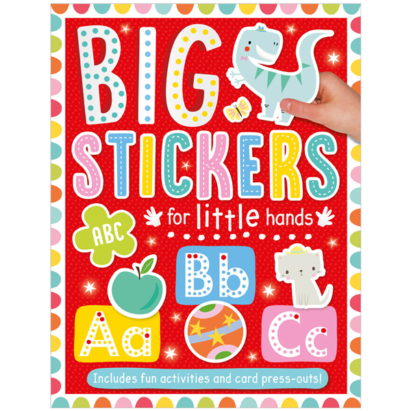 big stickers for little hands abc