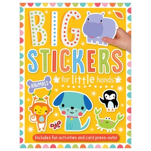 big stickers for little hands animals