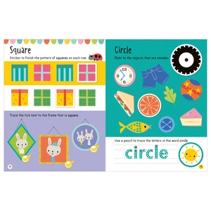 big stickers for little hands colours and shapes