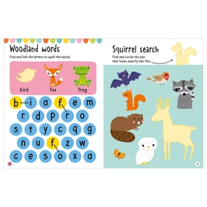 big stickers for little hands woodland friends
