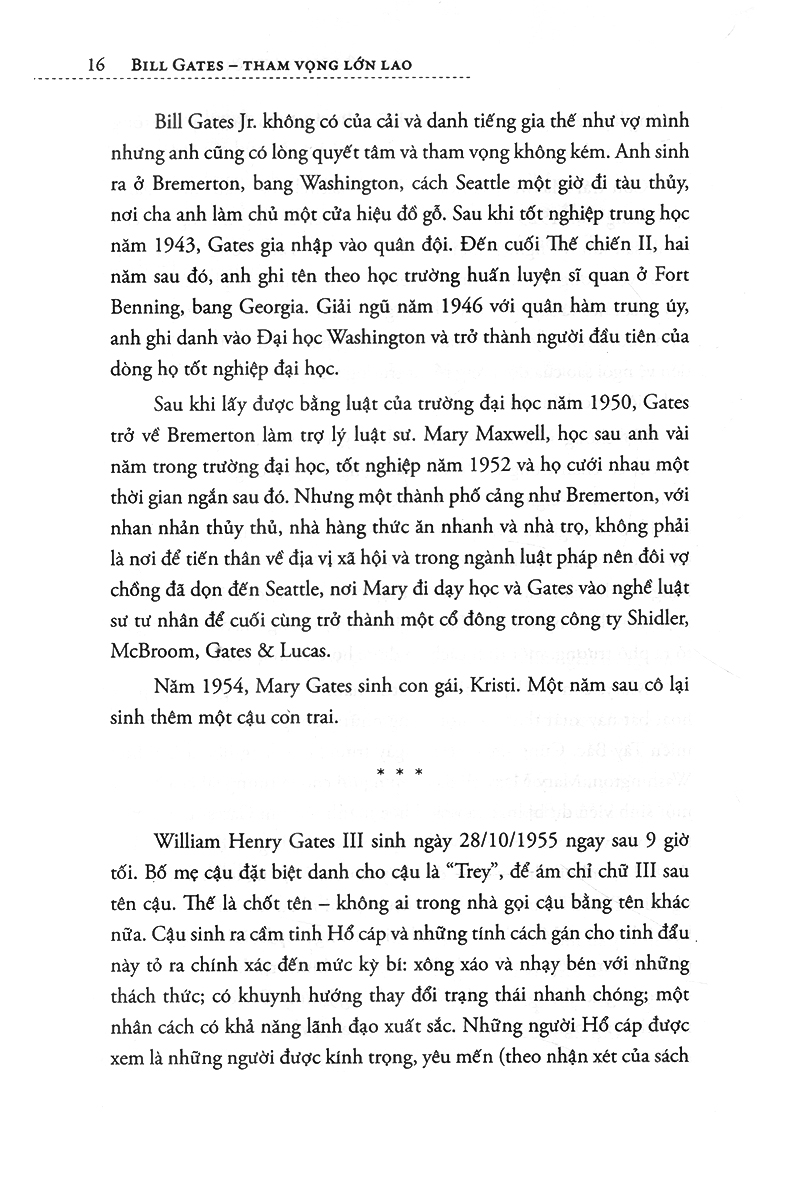 bill gates - tham vọng lớn lao và quá trình hình thành đế chế microsoft (tái bản 2023)