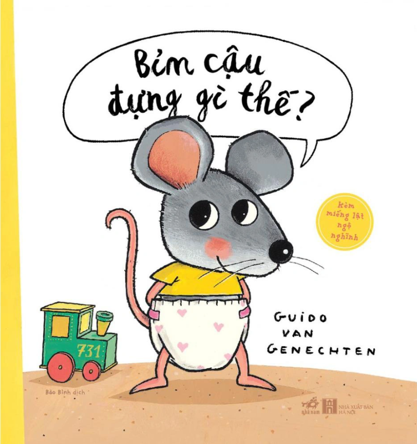 bỉm cậu đựng gì thế?