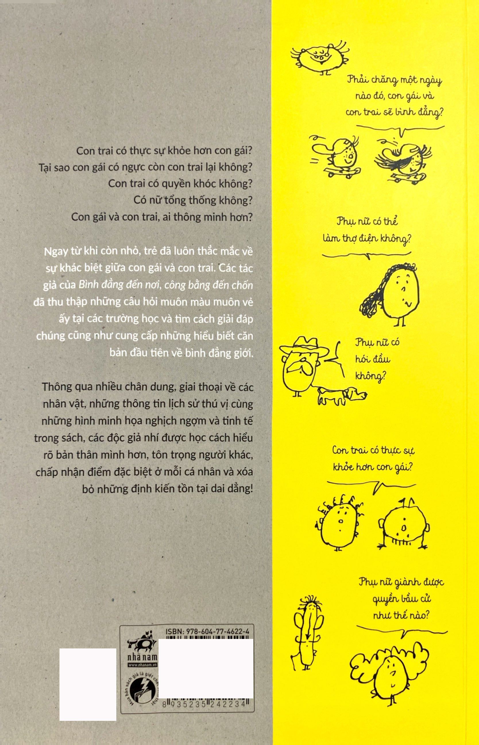 bình đẳng đến nơi - công bằng đến chốn