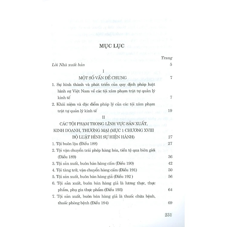 bình luận các tội xâm phạm trật tự quản lý kinh tế (theo quy định của bộ luật hình sự năm 2015, sửa đổi, bổ sung năm 2017)