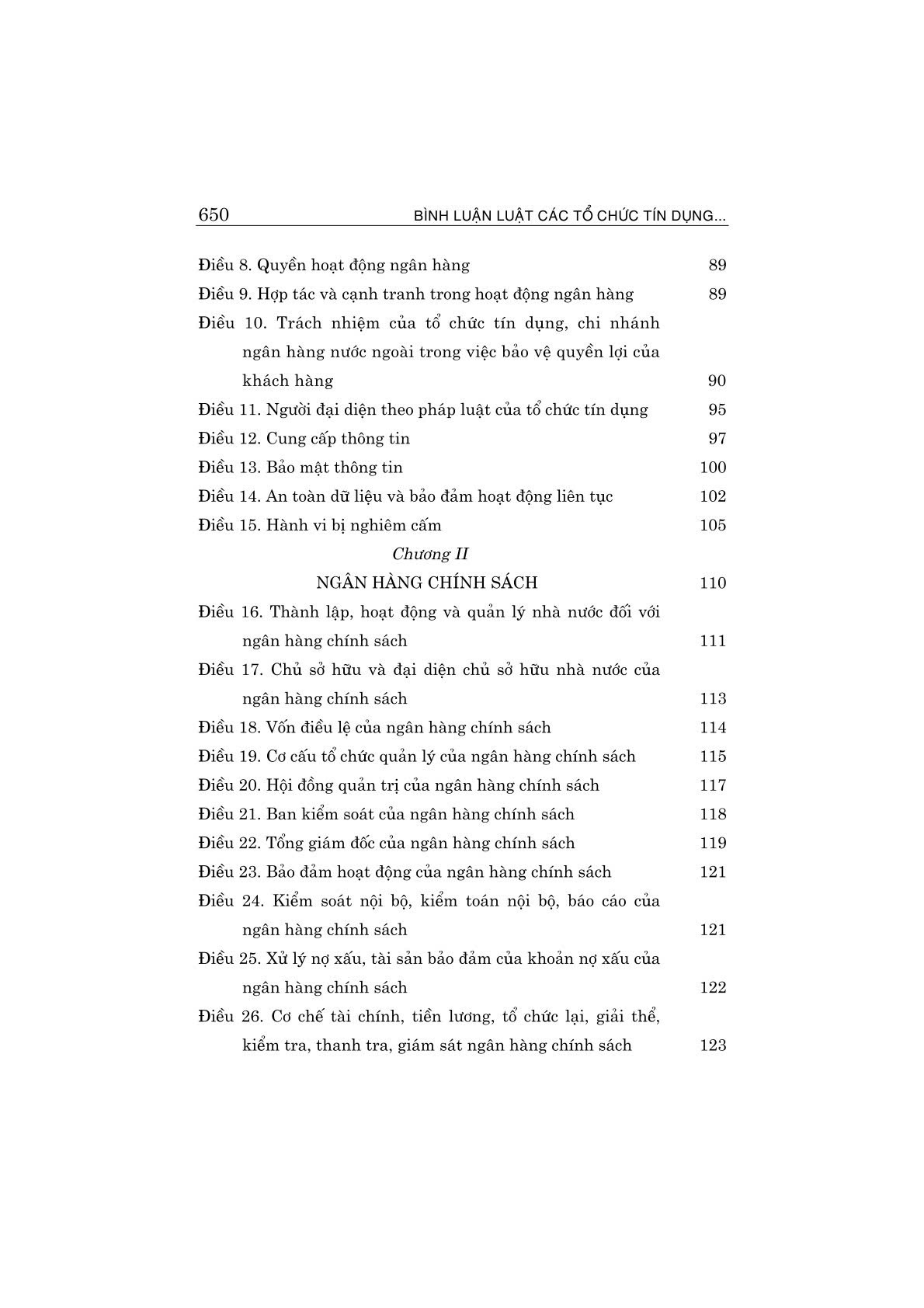 Binh Luan Luat Cac To Chuc Tin Dung (Binh Luan Chung Va Toan Bo 210 Dieu Cua Luat Cac To Chuc Tin Dung Nam 2024)