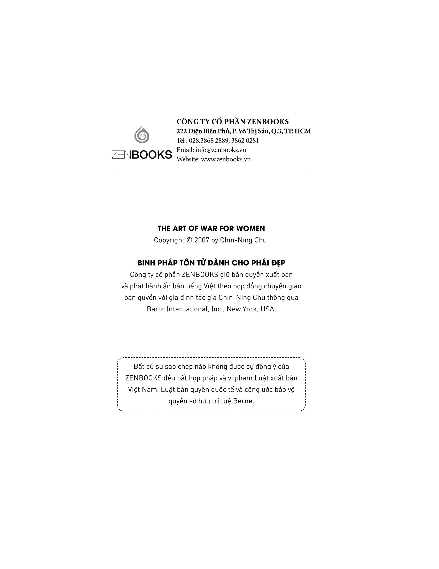 binh pháp tôn tử dành cho phái đẹp (tái bản)