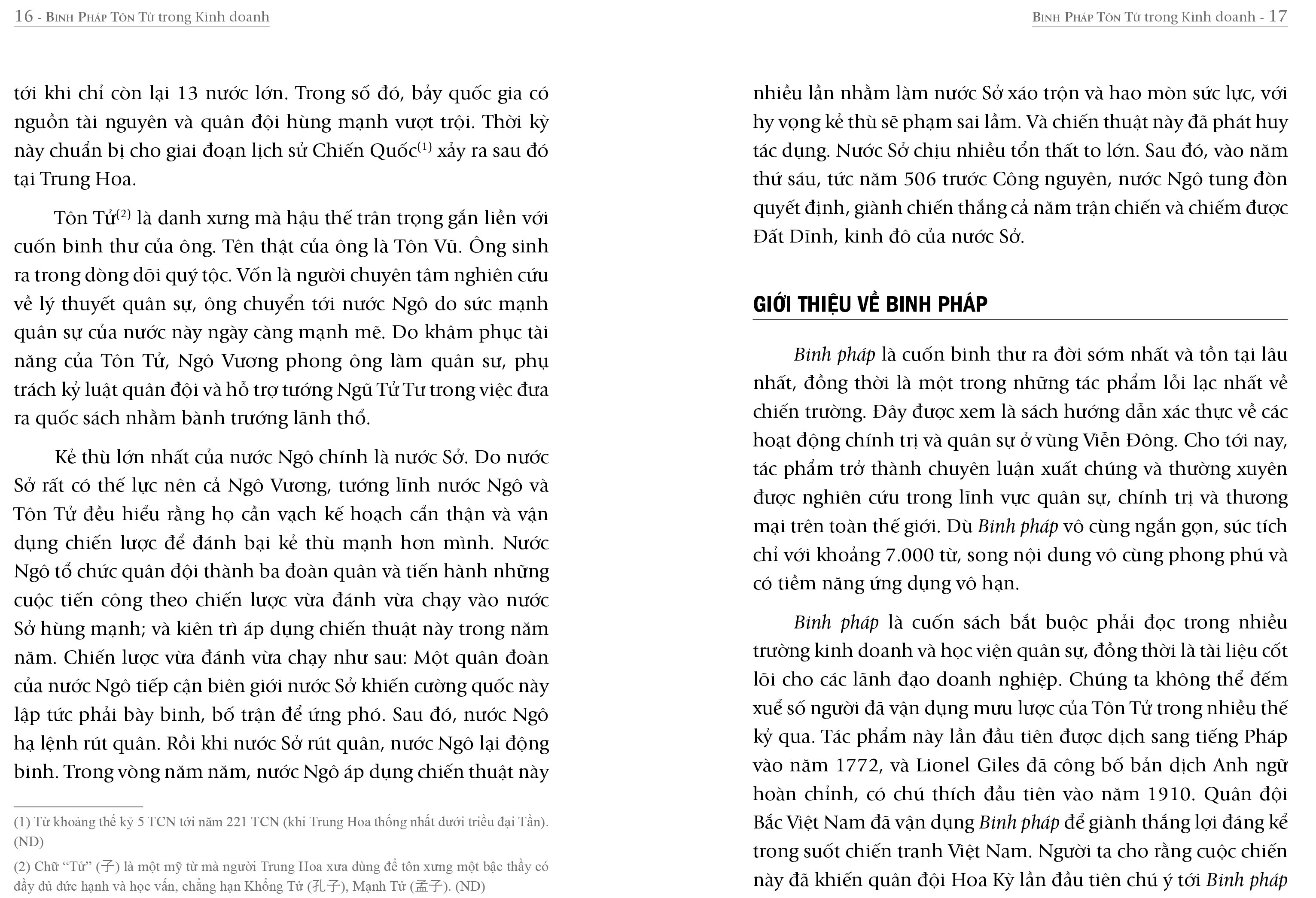 binh pháp tôn tử trong kinh doanh - the art of war for small business