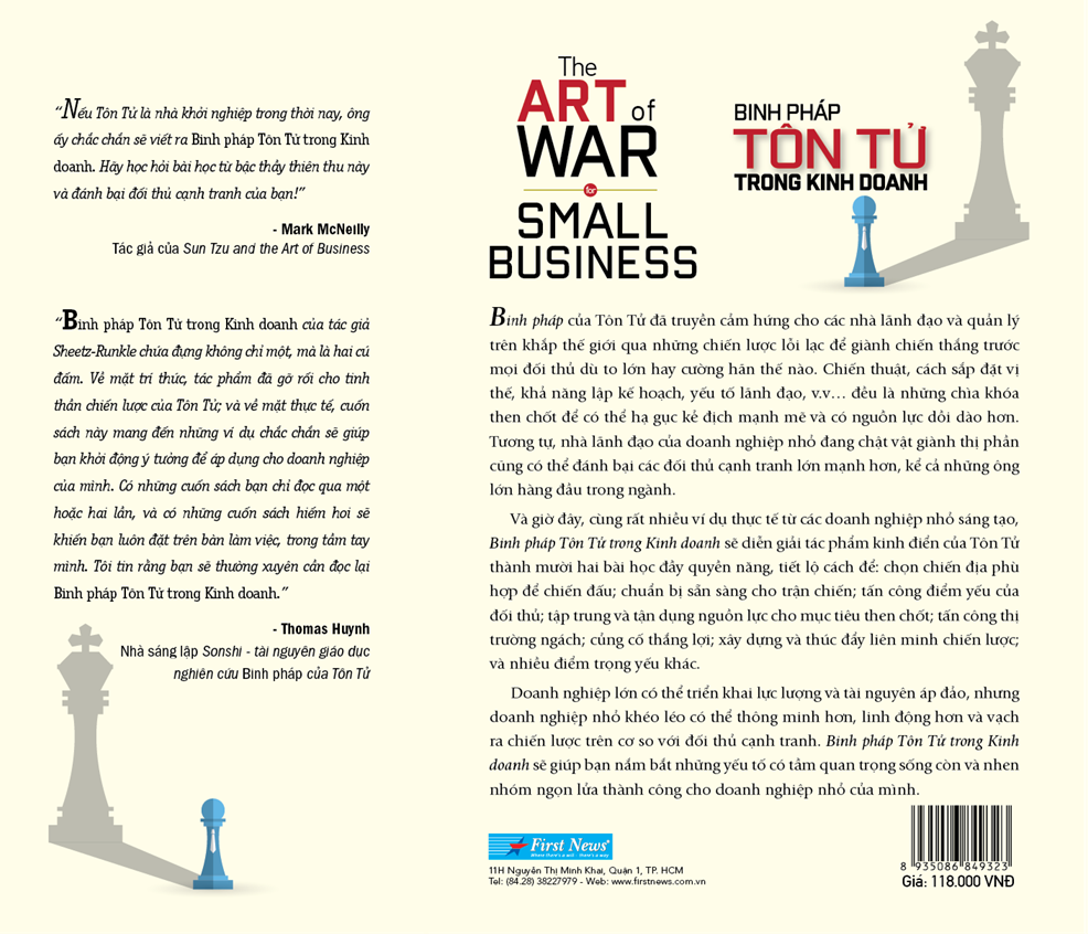 binh pháp tôn tử trong kinh doanh - the art of war for small business