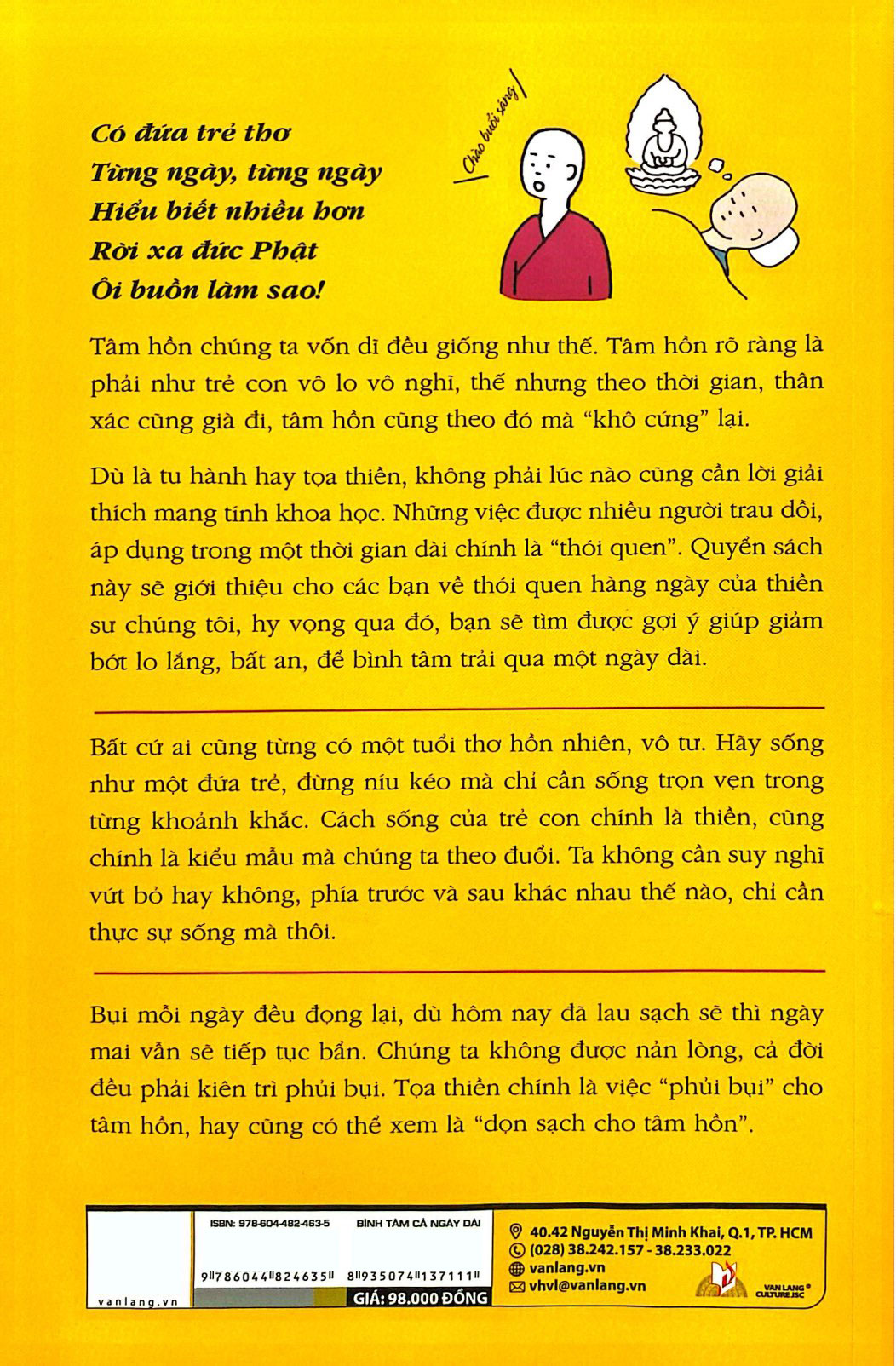 Binh Tam Ca Ngay Dai - 45 Thoi Quen An Nhien Cua Nha Phat