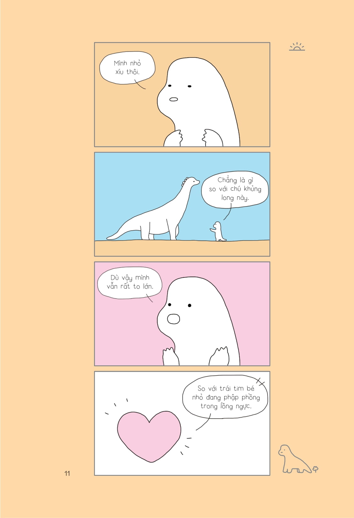 bình thản tĩnh lặng, dũng cảm cô đơn