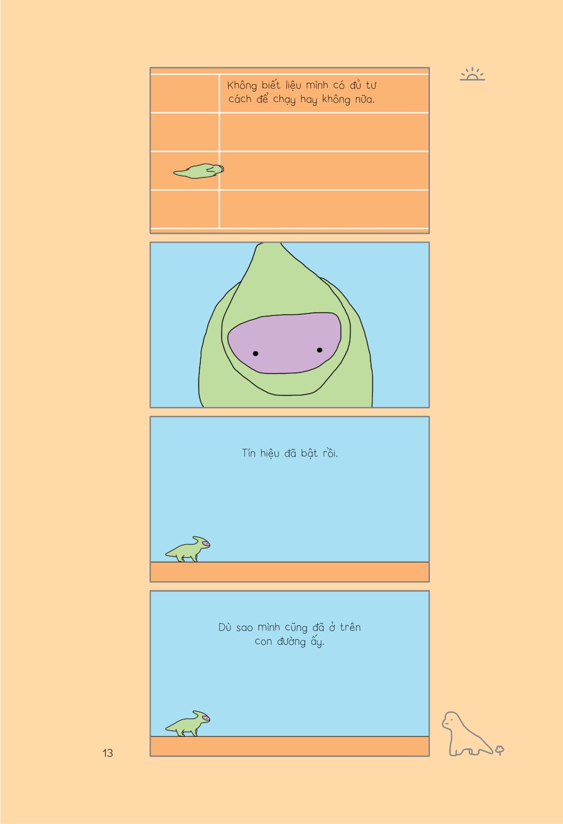 bình thản tĩnh lặng, dũng cảm cô đơn