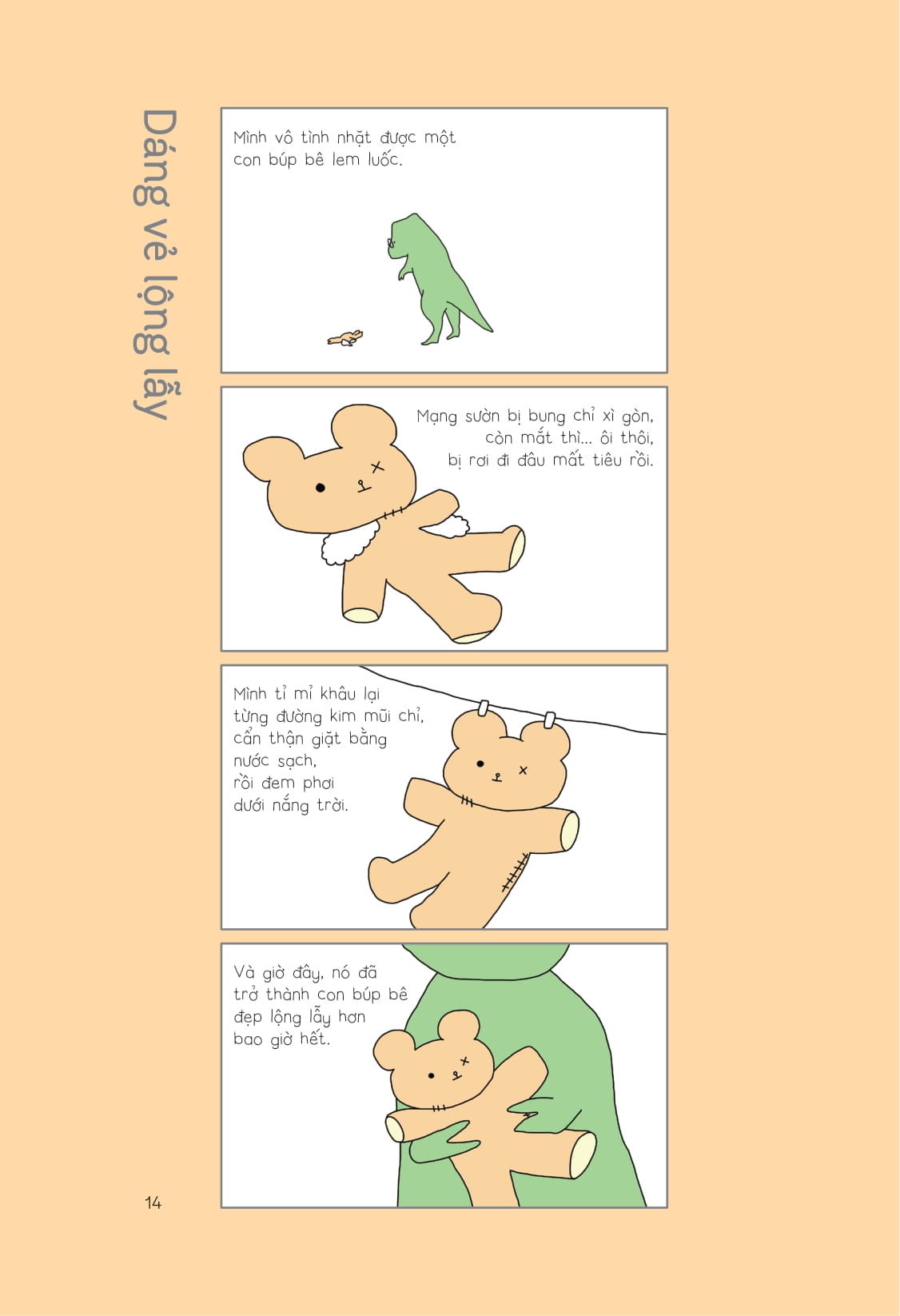 bình thản tĩnh lặng, dũng cảm cô đơn