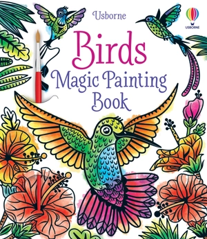 birds magic painting book