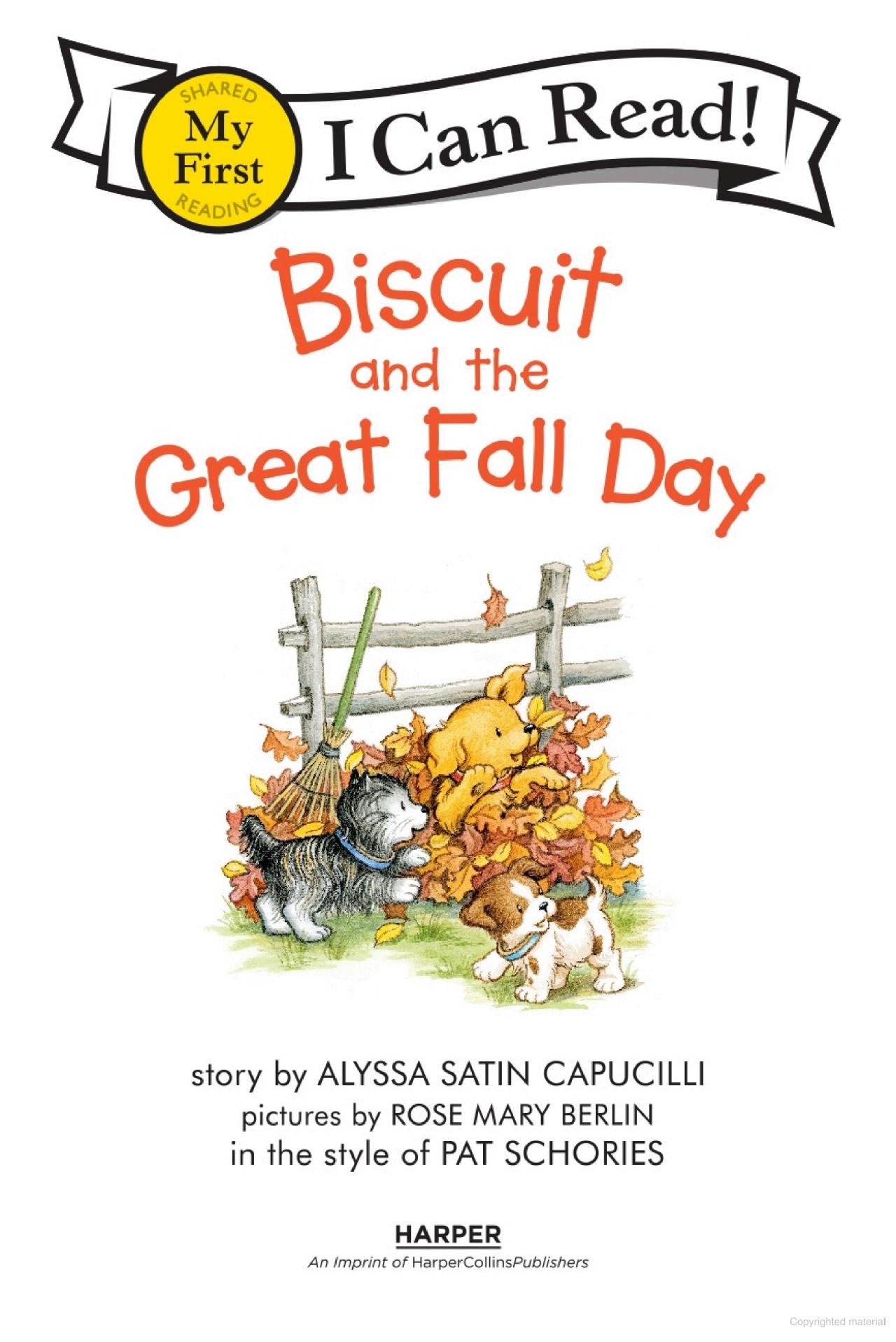 Biscuit And The Great Fall Day