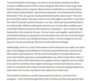 black skin - the definitive skincare guide