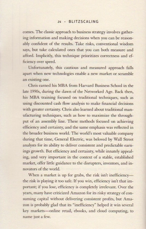 blitzscaling: the lightning-fast path to building massively valuable companies