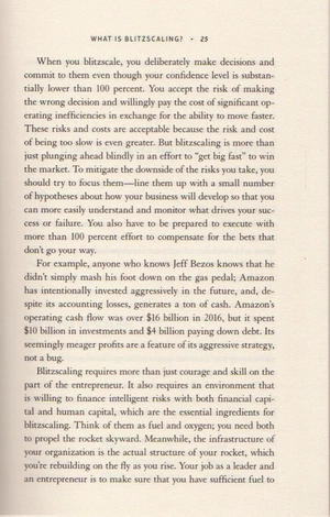 blitzscaling: the lightning-fast path to building massively valuable companies