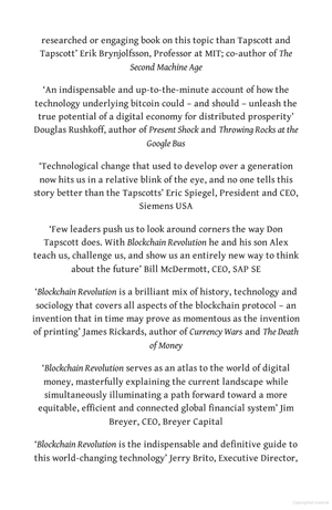 blockchain revolution: how the technology behind bitcoin and other cryptocurrencies is changing the world