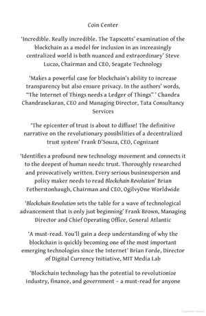 blockchain revolution: how the technology behind bitcoin and other cryptocurrencies is changing the world