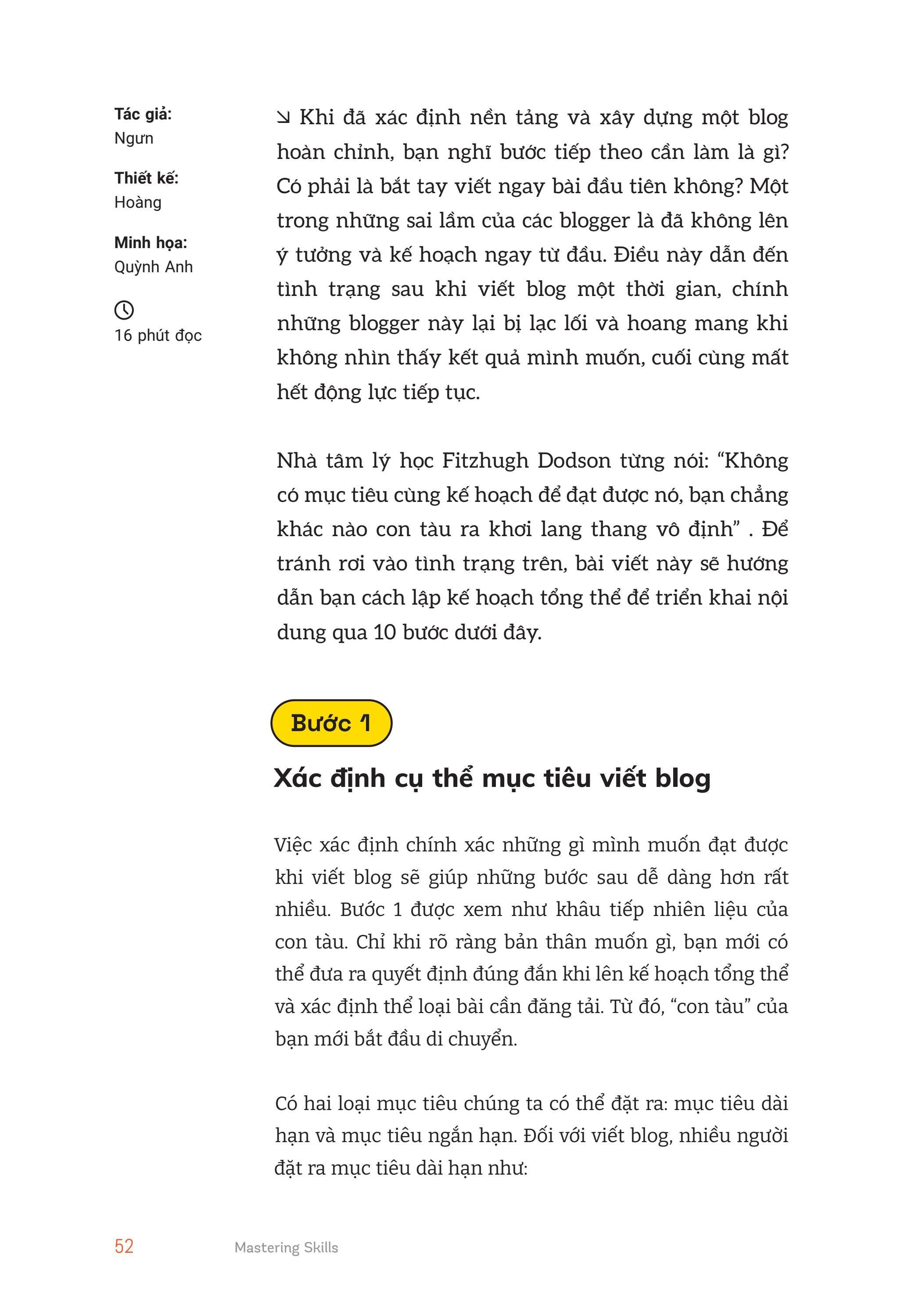 blog writing - sống với nghề viết blog