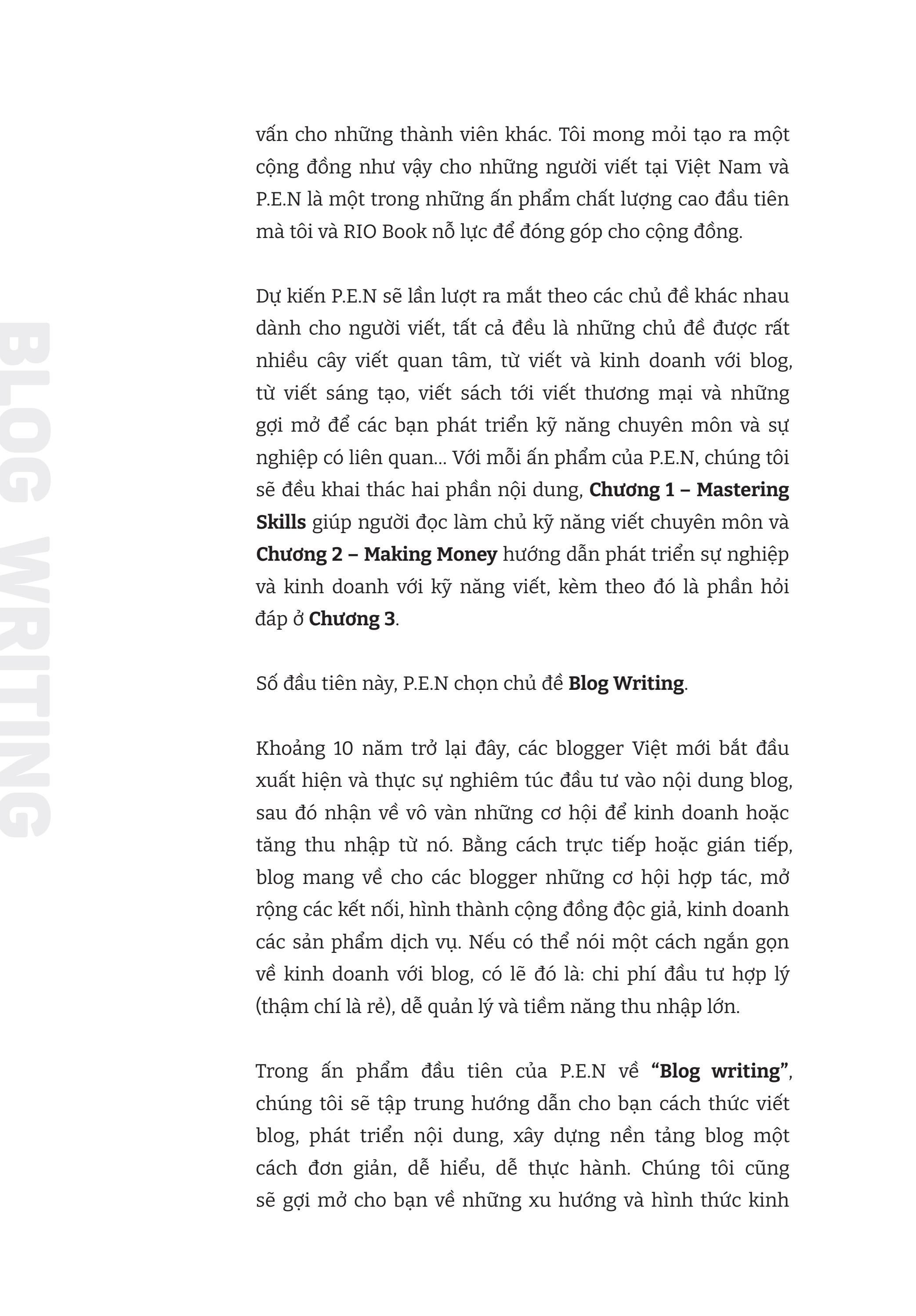 blog writing - sống với nghề viết blog