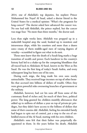 blood and oil: mohammed bin salman's ruthless quest for global power