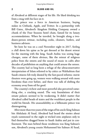 blood and oil: mohammed bin salman's ruthless quest for global power