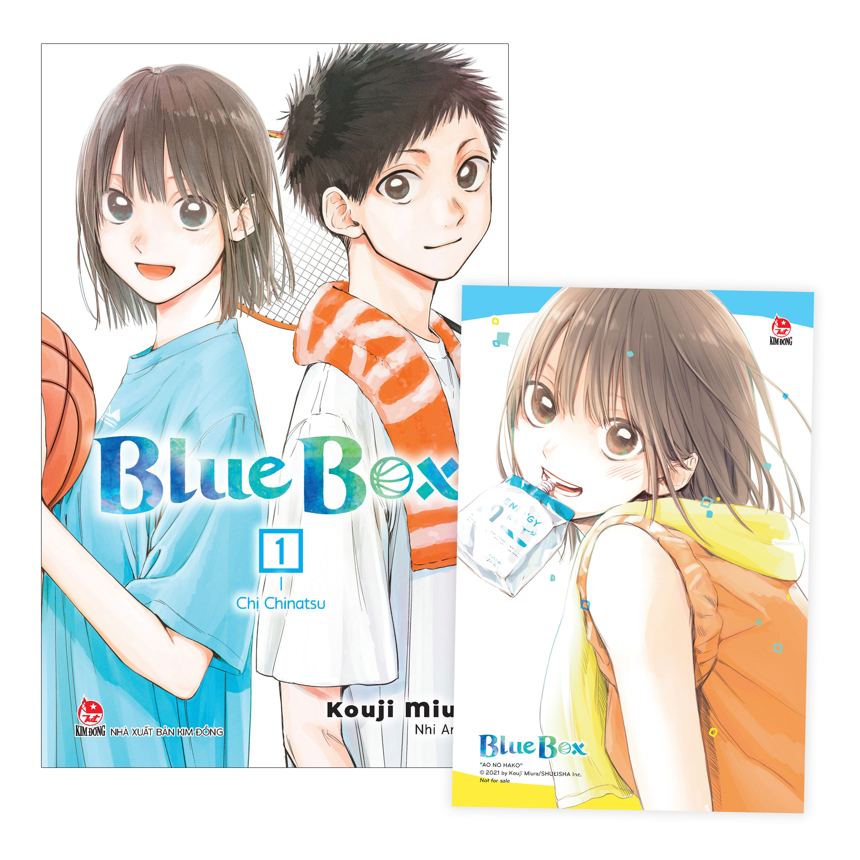 blue box - tập 1 - chị chinatsu - tặng kèm postcard + poster