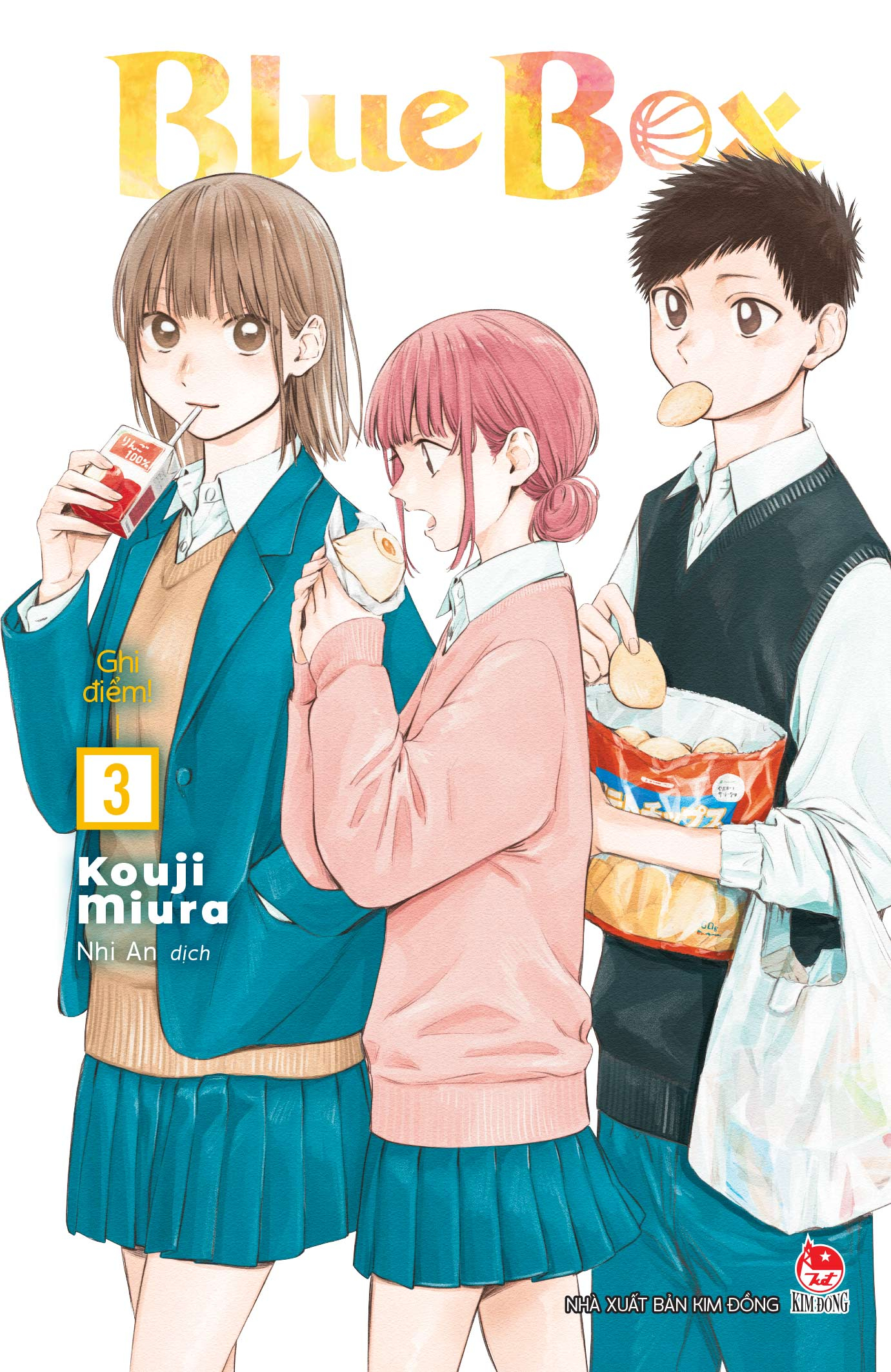 blue box - tập 3 - ghi điểm!!! - tặng kèm bìa áo hai mặt