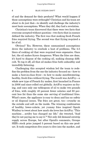 blue ocean shift: beyond competing - proven steps to inspire confidence and seize new growth