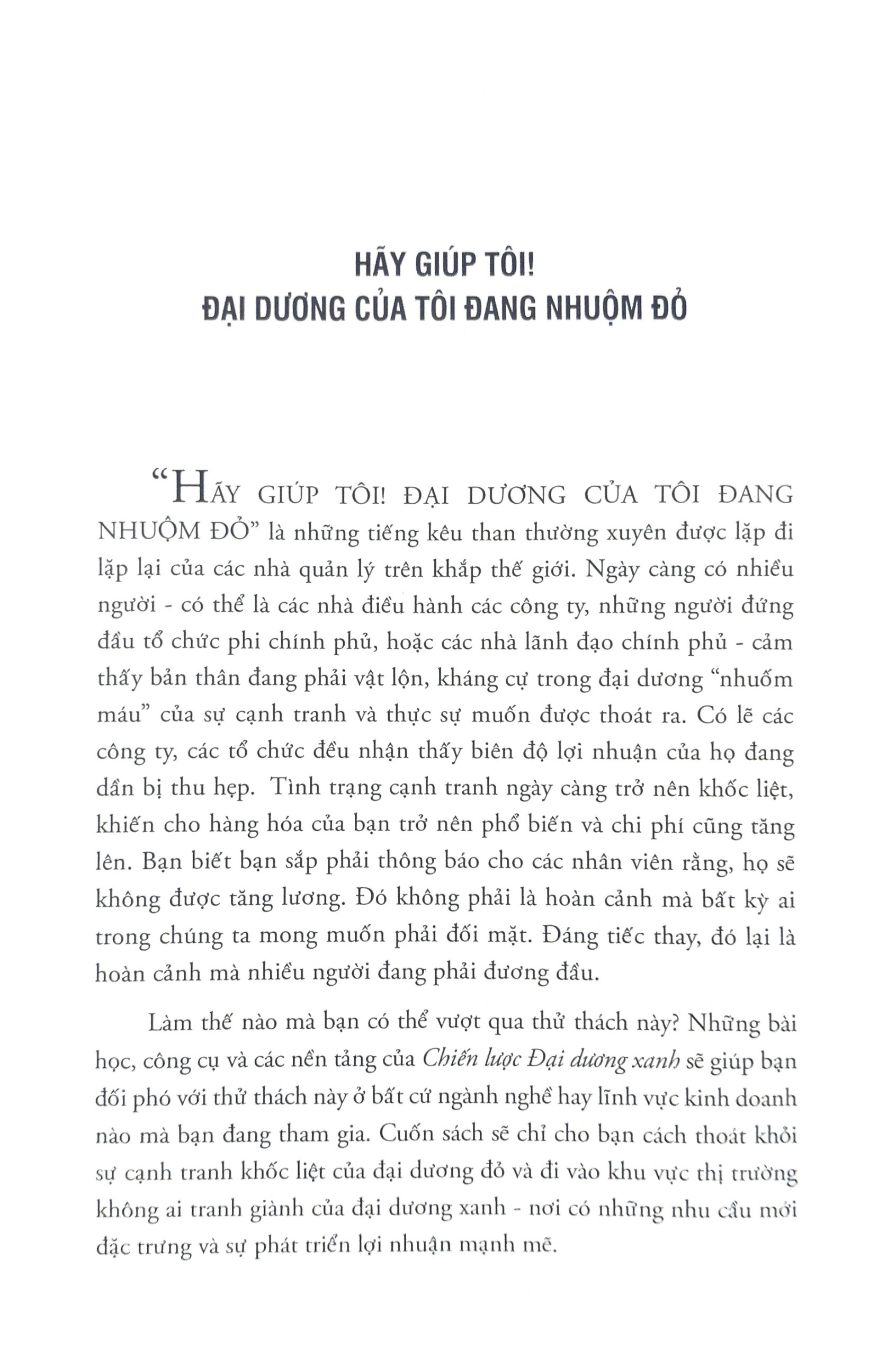 blue ocean strategy - chiến lược đại dương xanh (bìa cứng)