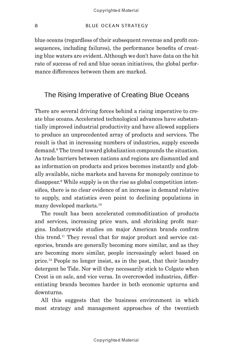 blue ocean strategy, expanded edition: how to create uncontested market space and make the competition irrelevant