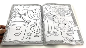 blue's clues & you! colouring book - puffy sticker