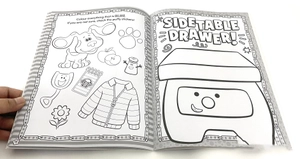 blue's clues & you! colouring book - puffy sticker