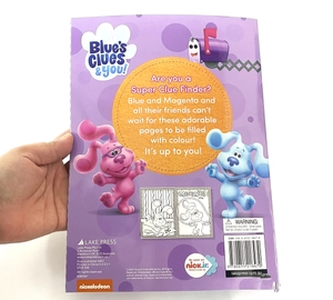 blue's clues & you! colouring book - puffy sticker