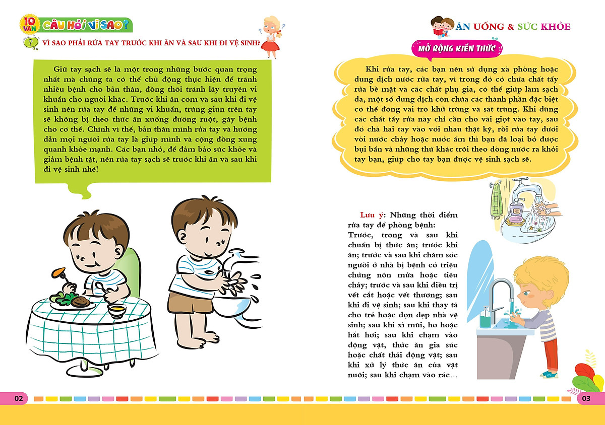 bộ 10 vạn câu hỏi vì sao - ăn uống và sức khỏe