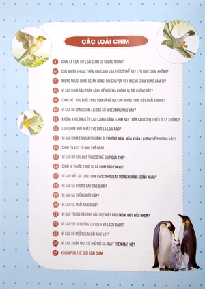 bộ 10 vạn câu hỏi vì sao - chim và động vật biển (tập 1)