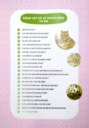 bộ 10 vạn câu hỏi vì sao - động vật có vú (tập 2)