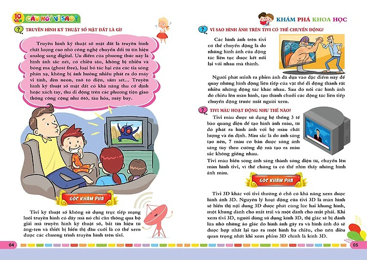 bộ 10 vạn câu hỏi vì sao - khám phá khoa học