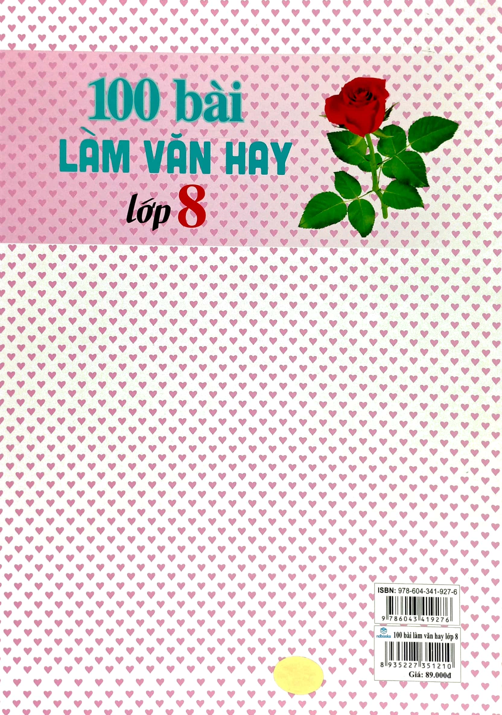 bộ 100 bài làm văn hay 8