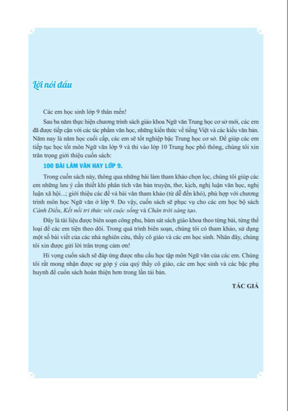 Bo
						
										
										100 Bai Lam Van Hay 9