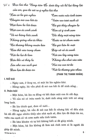 bộ 100 dàn bài chi tiết tập làm văn 4