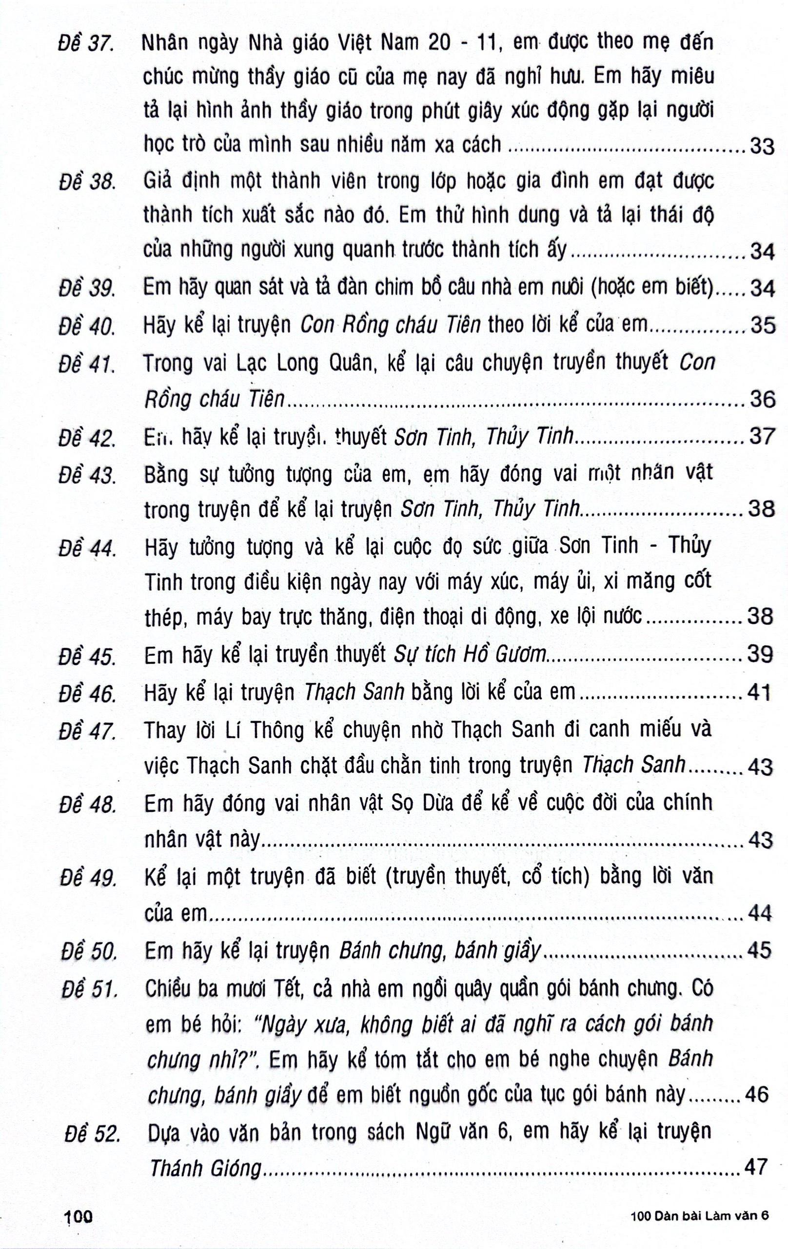 Bo
						
										
										100 Dan Bai Chi Tiet Tap Lam Van 6 (Theo Chuong Trinh GDPT Moi)